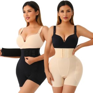 Adjustable Butt Lift Underwear with Hip Enhancing Sponge Pads Display