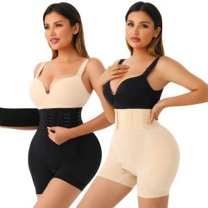 Adjustable Butt Lift Underwear with Hip Enhancing Sponge Pads Model Site View