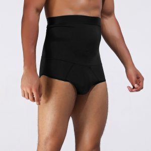 men's high-waist shaping briefs: double-layer anti-rolling design (yumesilm)