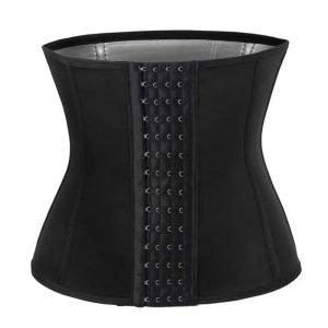 Sliver Slimming Belts Fajas Thermal Sweat Sauna Waist Trainer Front