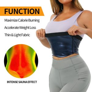 High-Elasticity Seamless Sweat Waist Trainer Feature