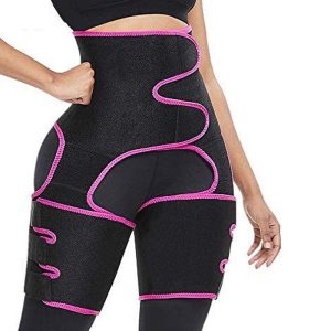 High Waist 3-in-1 Belt with Embossed Design and Strong Velcro Site View