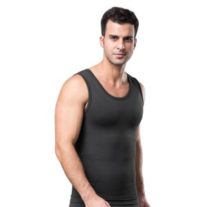 Seamless Rib Shape Low U-Neck Top with W Shape Back (6)