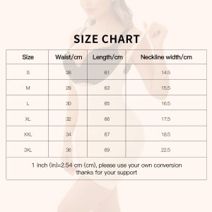 Wholesale Seamless Shapewear Slip for women Open-Bust Body Shaper size details