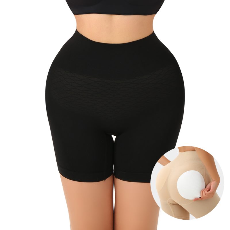 Comfort Tummy-Control Shorts with Removable Butt Pad Details