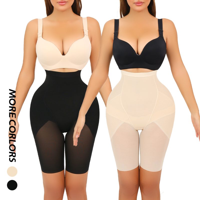 Breathable Mesh Butt Lift Shapewear for All-Day Comfort Model Display