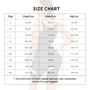 Plus-Size Comfort Mesh Butt Lifter with Tummy Control Size Chart