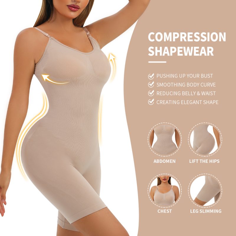 Seamless 3D Cut Full Body Corset with Open Design Feature SHow