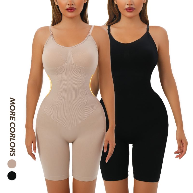 Seamless 3D Cut Full Body Corset with Open Design Model Display