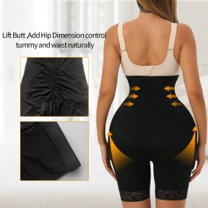 VoluptuFit High-Waisted Mesh Butt-Lifting Pants Back Details