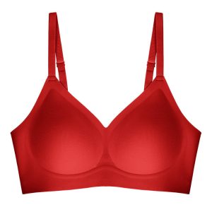 Red Wholesale Customizable Women's Seamless Bra