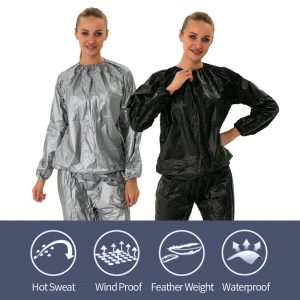 Wholesale PVC Fat-Burning Exercise Sweat Set