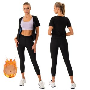 Wholesale Women's Sauna Sweat Suit Weight Loss Body Shaper Top