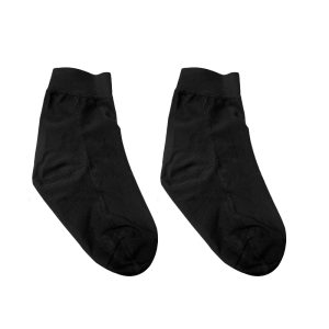 black neoprene sauna sweat socks