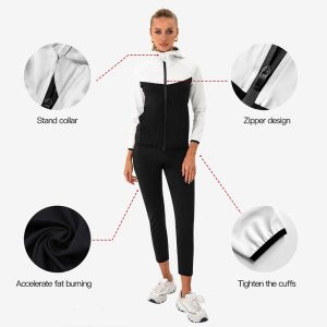 heavy duty sauna suit for men and women weight loss