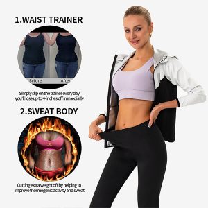 heavy duty sauna suit for men and women weight loss