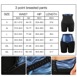 high waisted sauna sweat shorts for women