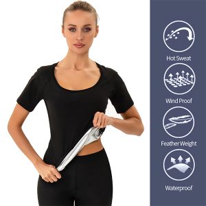 sauna short sleeve shirts for men and women