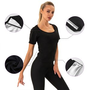 sauna short sleeve shirts for men and women