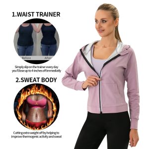 Wholesale Sauna Sweat Suit Gym Fitness Hooded Weight Loss