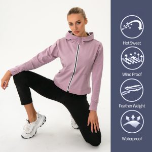 Wholesale Sauna Sweat Suit Gym Fitness Hooded Weight Loss