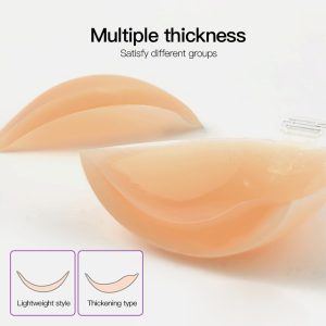 Wholesale Adhesive Push-Up Silicone Bra Thickened Transparent Bra