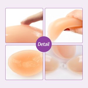 Wholesale Adhesive Push-Up Silicone Bra Thickened Transparent Bra