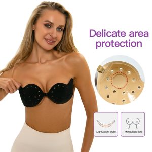 upgraded mango cups breathable silicone invisible nipple patches Invisible self adhesive bra