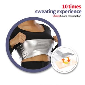 long sleeve highly effective weight loss sauna top for men and women