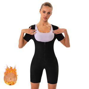 slimming sauna suit full body waist trainer 3 in 1