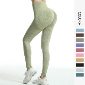 women's stretchy high waist yoga leggings