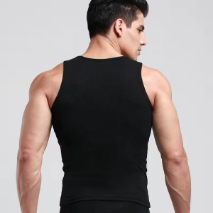 men compression slimming sleeveless body shape