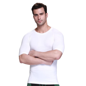 men's compression quick dry fitness tight short sleeve(yumesilm)