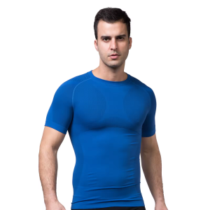 men's compression quick dry fitness tight short sleeve(yumesilm)