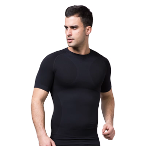 men's compression quick dry fitness tight short sleeve(yumesilm)