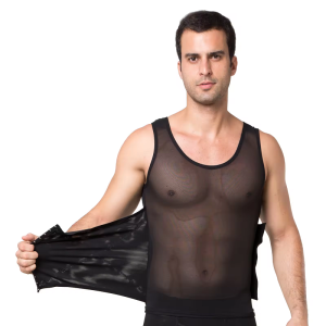 men's compression shirt tummy control waist training shapewear(yumesilm)