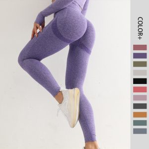 women's elastic tights hip lift yoga leggings