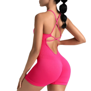 women's sexy backless yoga jumpsuit