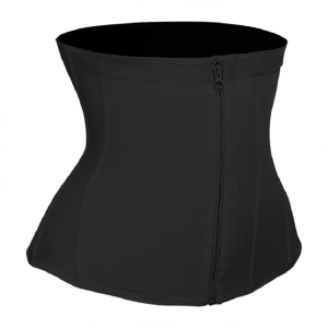 women's plus size zipper tummy control waist trainer(yumesilm)