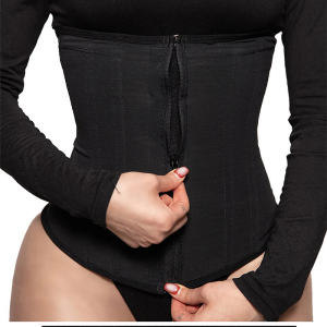 women's plus size zipper tummy control waist trainer(yumesilm)