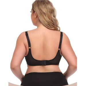 women's sexy sheer balconette plus size bras