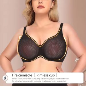 women's sexy sheer balconette plus size bras