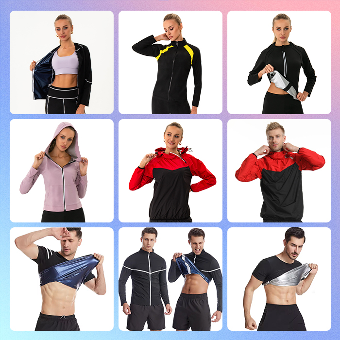 (yumesilm)new sauna suits collection for autumn and winter