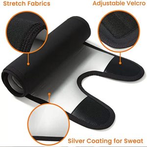 sports sauna sweat steamer thigh trimmer bandage