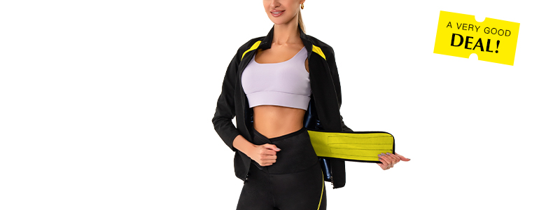 yumesilm fat burning sports sauna suit