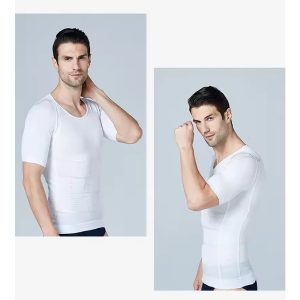 men's quick dry fitness shaping t shirt