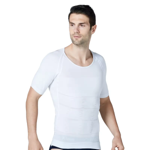 yumesilm men's quick dry fitness shaping t-shirt