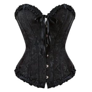 women's gothic power waist corset