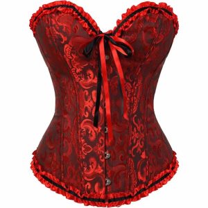 women's gothic power waist corset