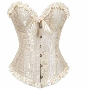 women's gothic power waist corset